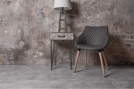 Кварцвиниловая плитка CERAMO VINILAM STONE 61606 Бетон